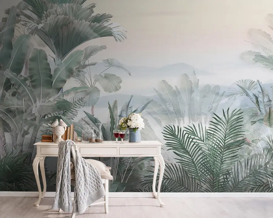 murales de pared Trópicos brumosos u93233