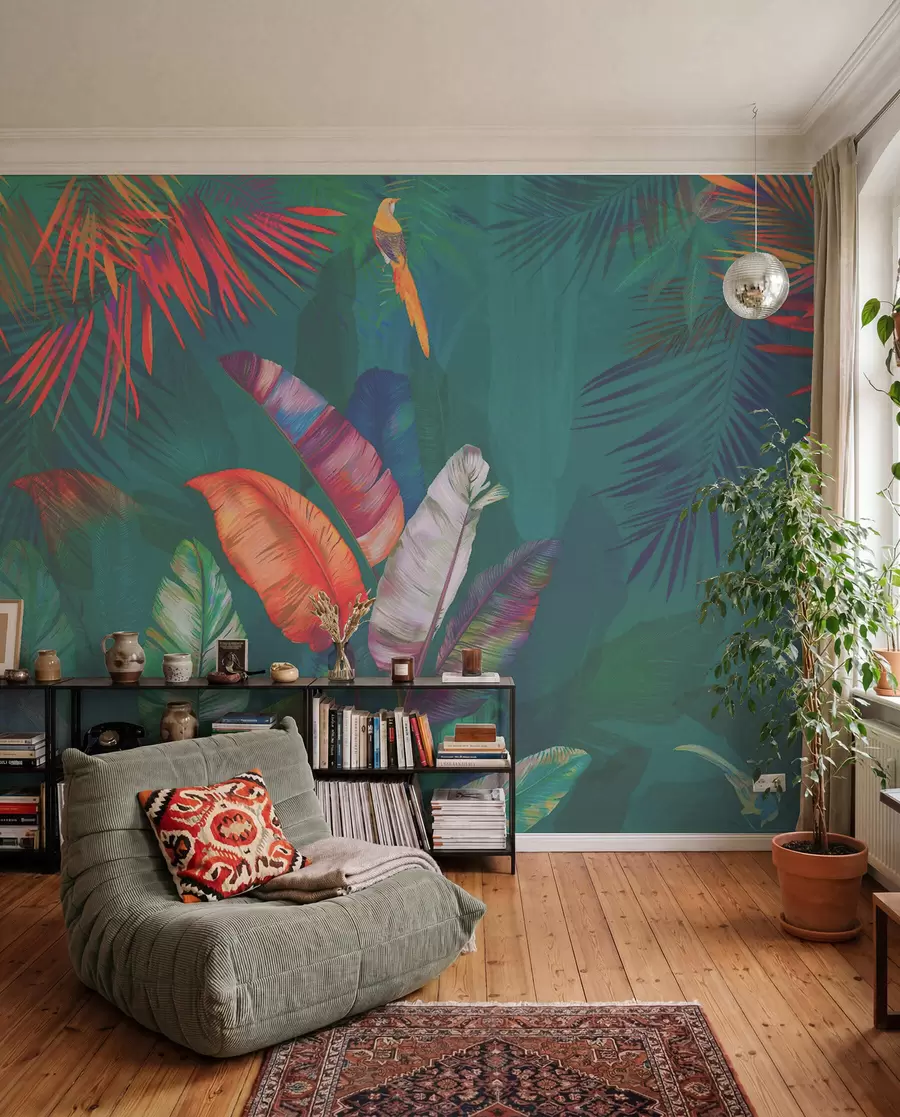 murales de pared Trópicos dorados — Petróleo u50468v2