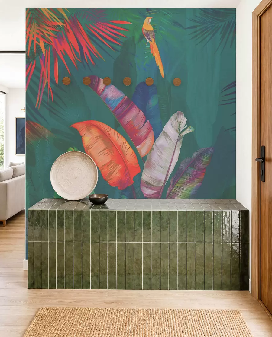 murales de pared Trópicos dorados — Petróleo u50468v2