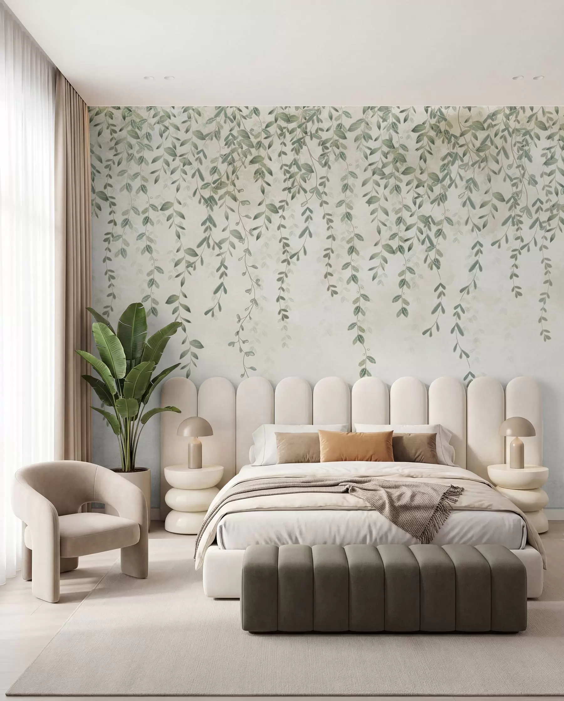 murales de pared Vides con follaje u71244