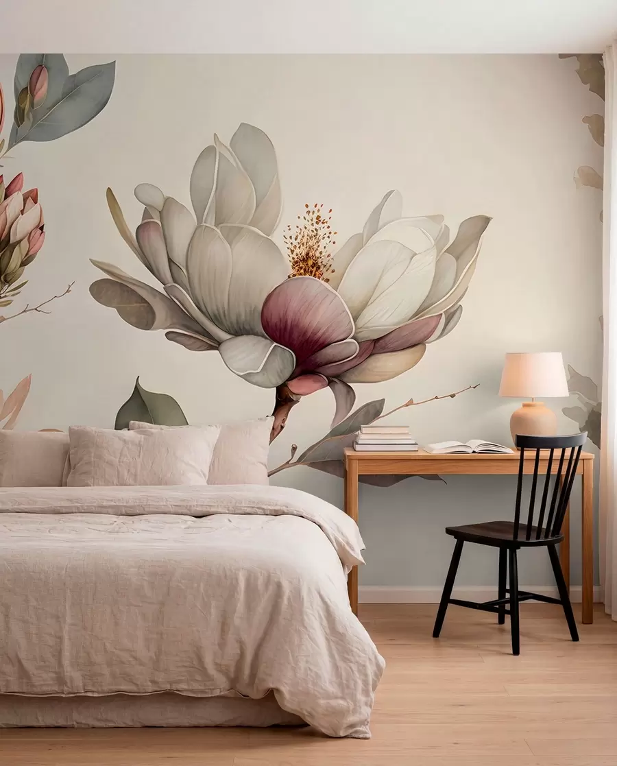 murales de pared Estudio de magnolia u93020