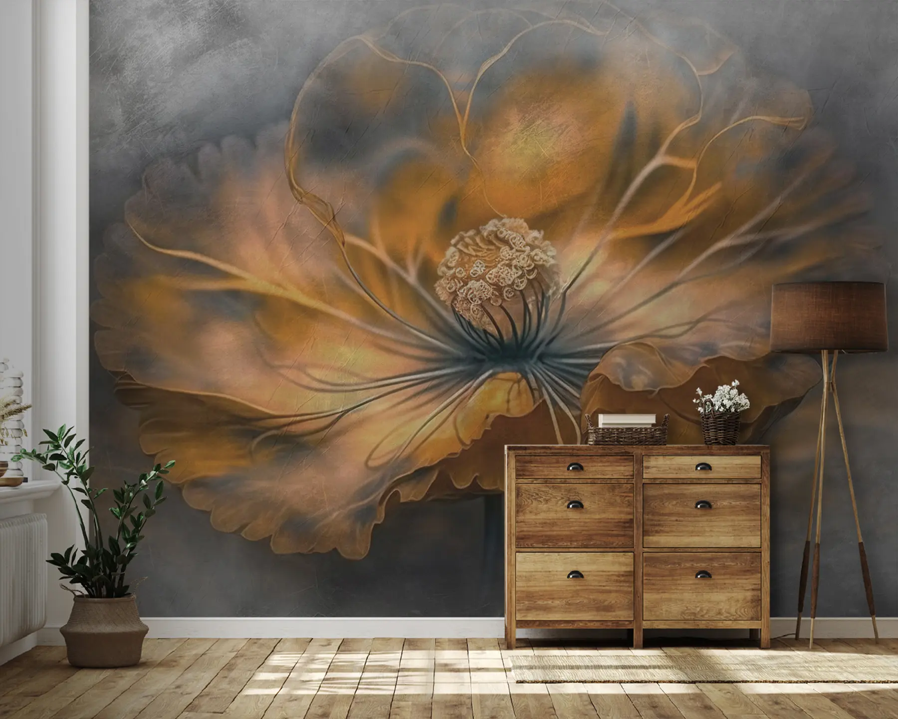 murales de pared Flor grande u93916