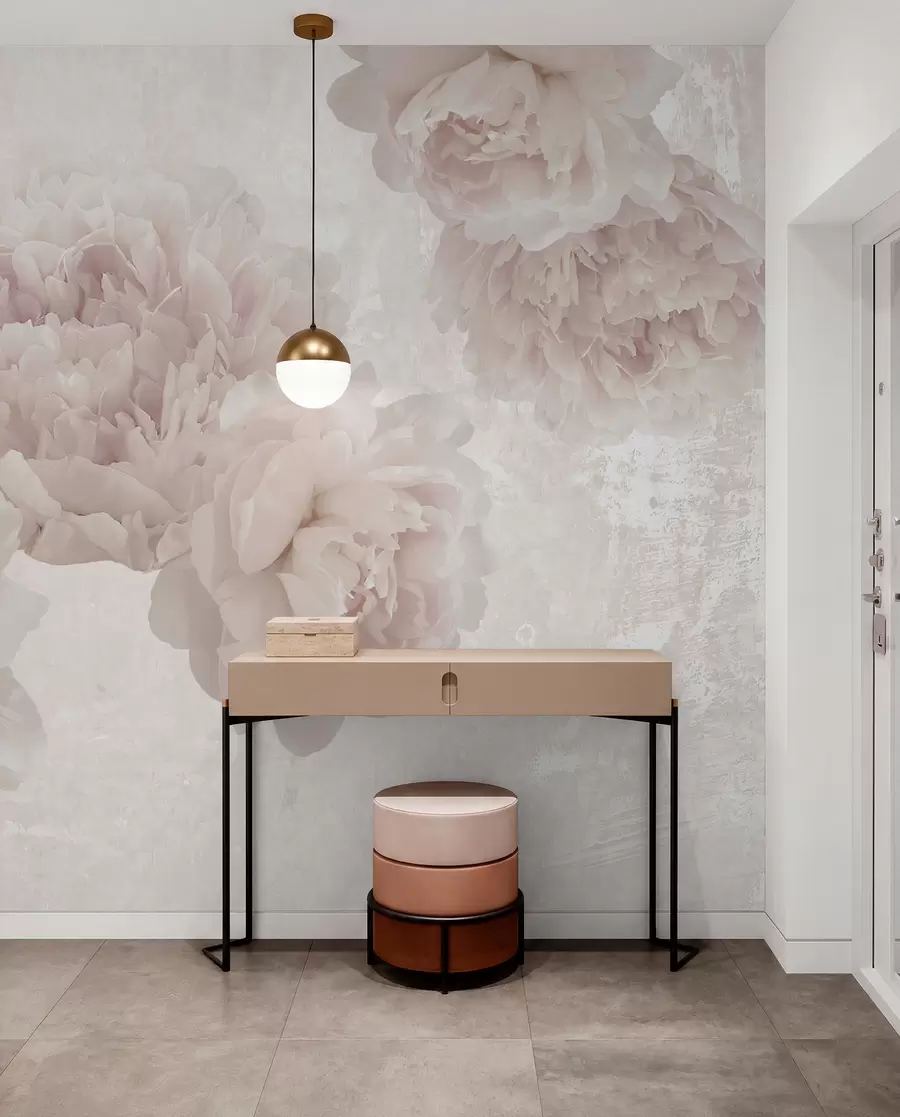 murales de pared Exuberantes hermosos brotes u74487