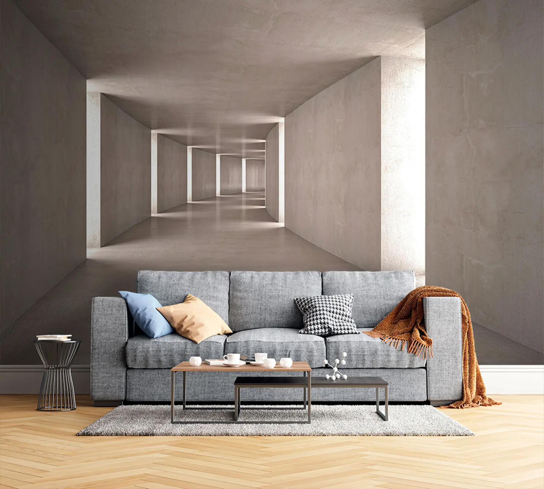 murales de pared Túnel abstracto u75401