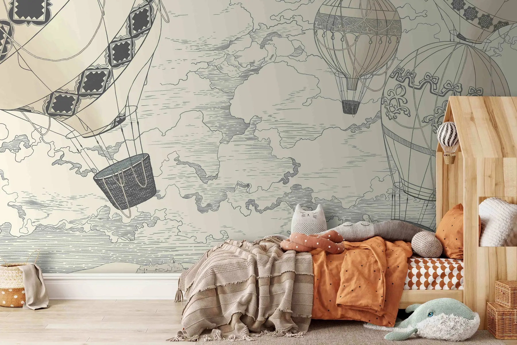 murales de pared sueños de aire u75816