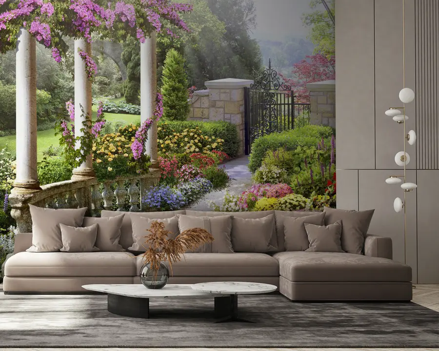 murales de pared Flor, planta y pétalo u03933