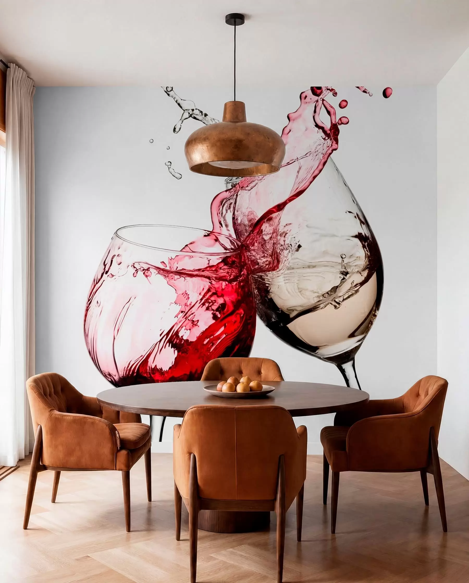 murales de pared Un brindis en movimiento u75563