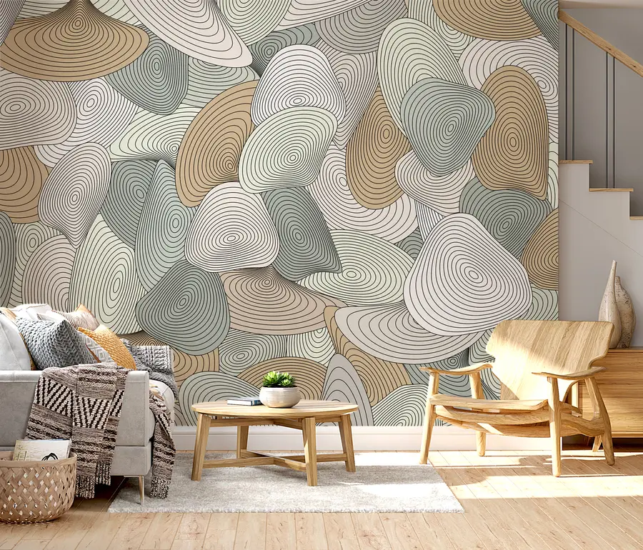 murales de pared adorno espiral u94475