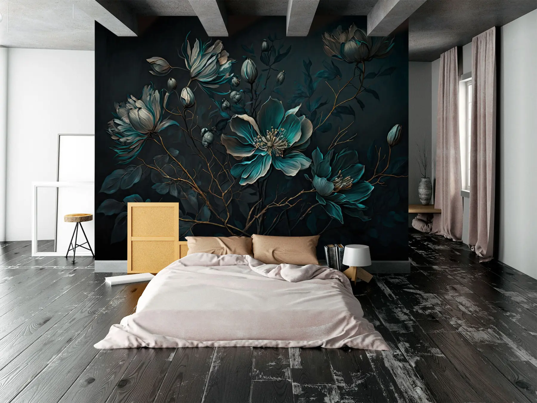 murales de pared color temprano u75406