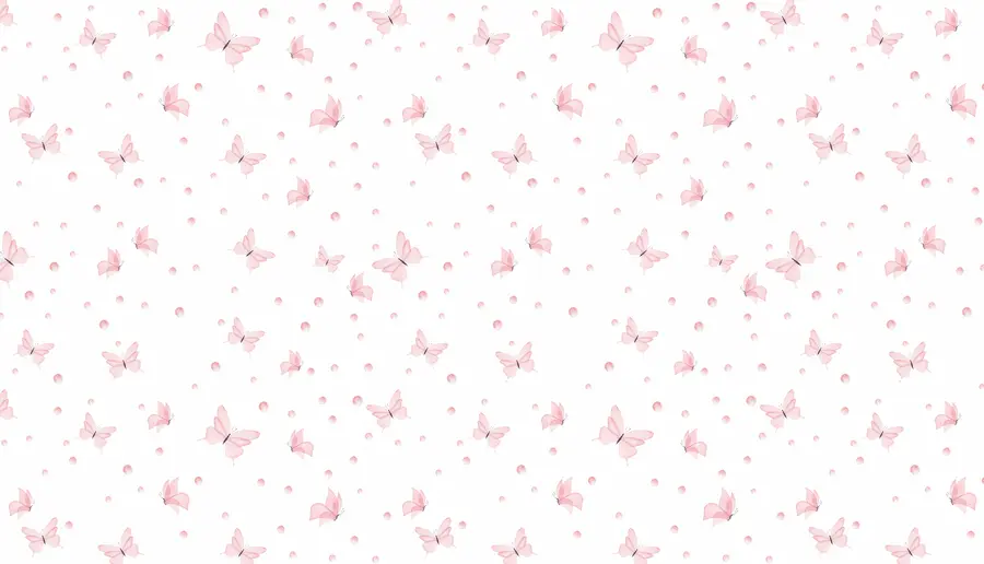 murales de pared Mariposas rosas acuarelas u96109