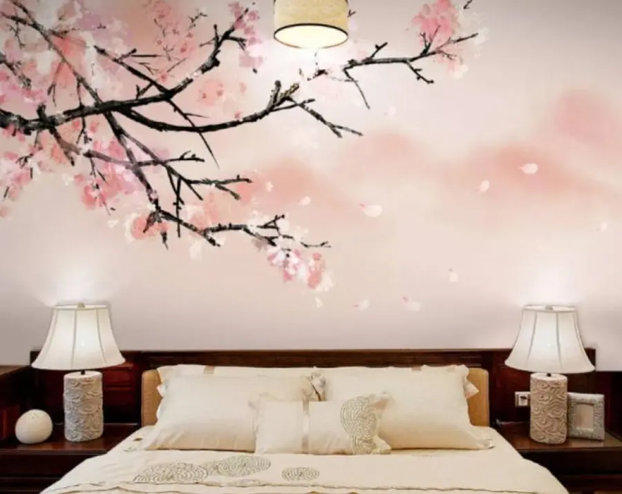 murales de pared Flores que danzan con la brisa u15866