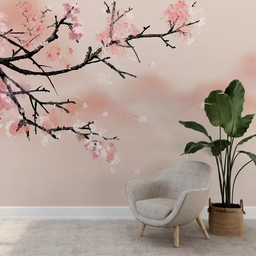 murales de pared Flores que danzan con la brisa u15866