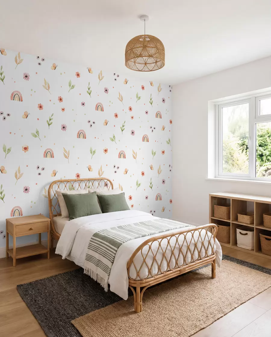 murales de pared Dibujo de acuarela infantil u96608