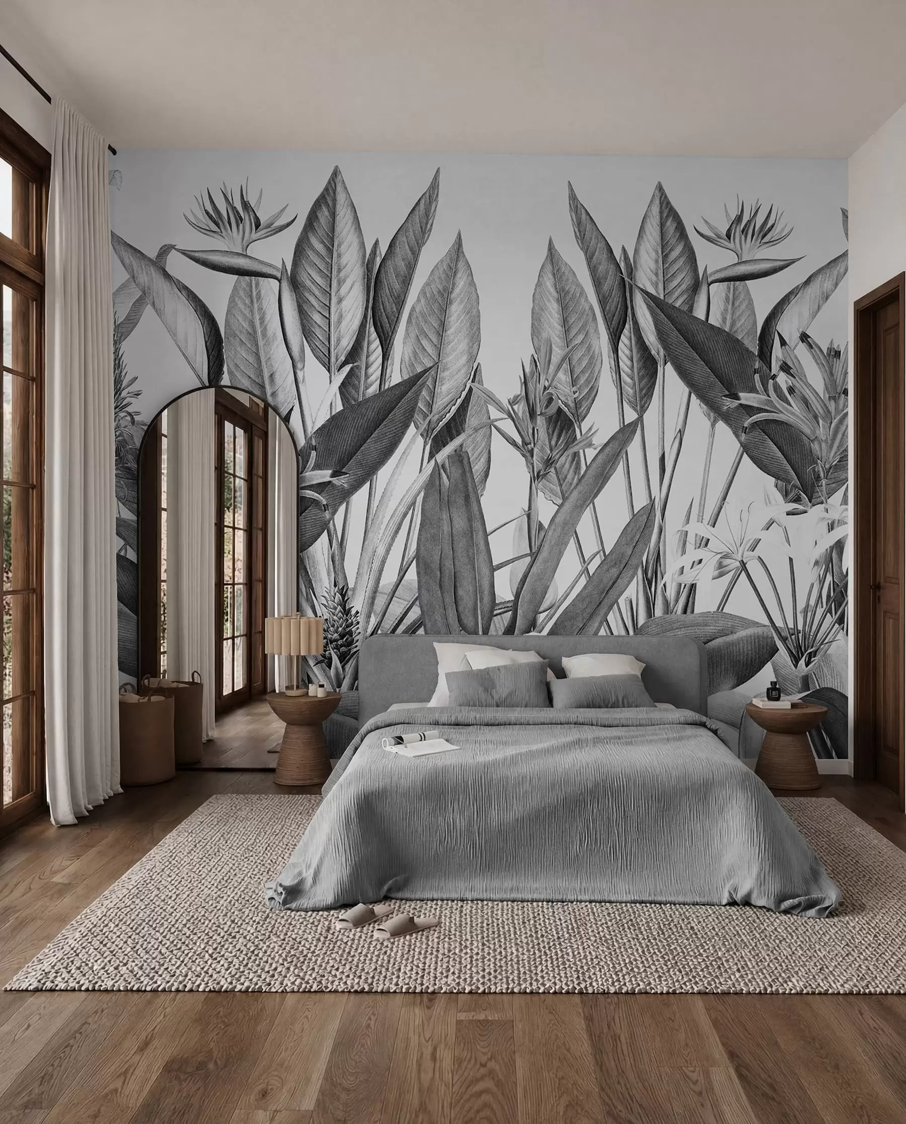 murales de pared Selva en tinta u96833