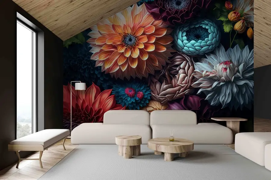 murales de pared Un ramo floreciente u96632