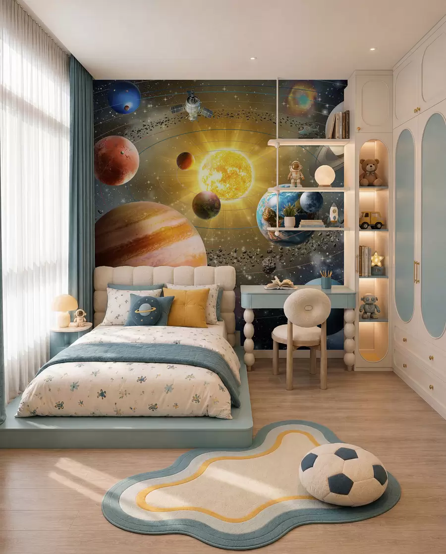 murales de pared Viaje entre planetas u97222