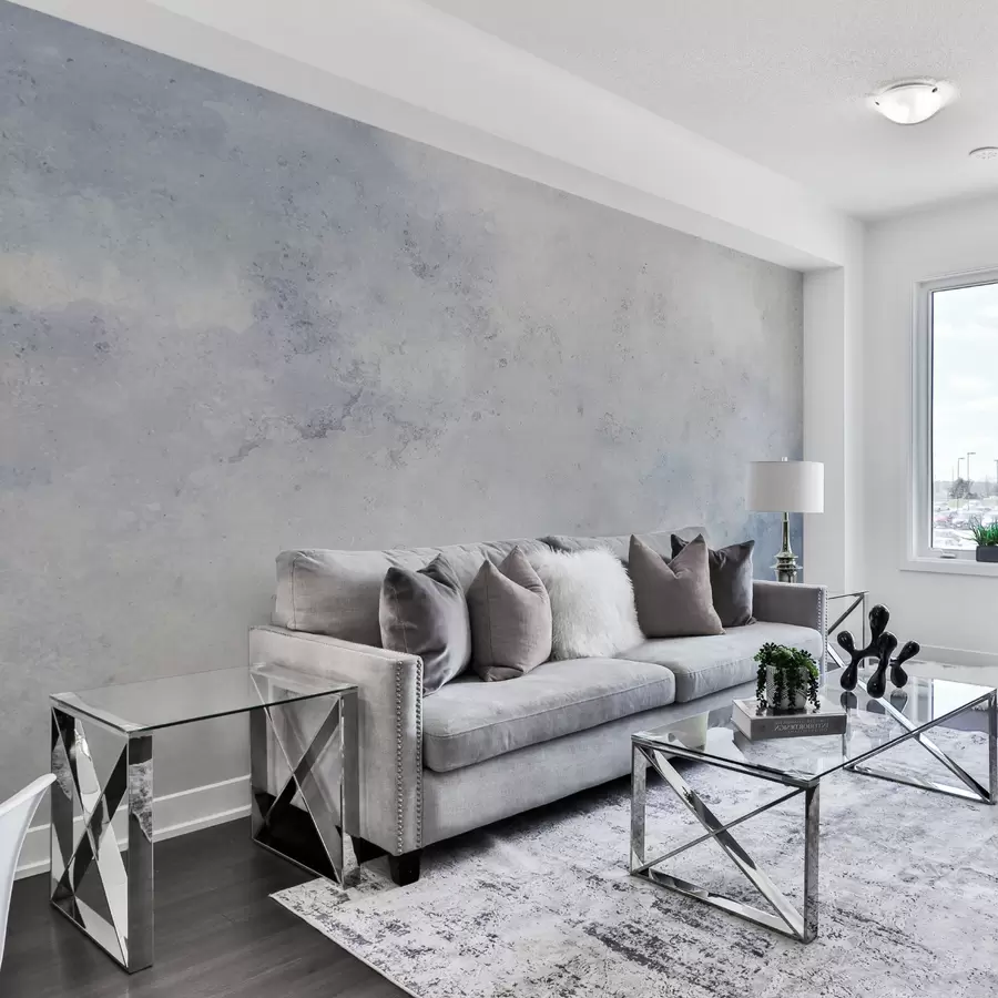 murales de pared Hormigón gris azulado u97225