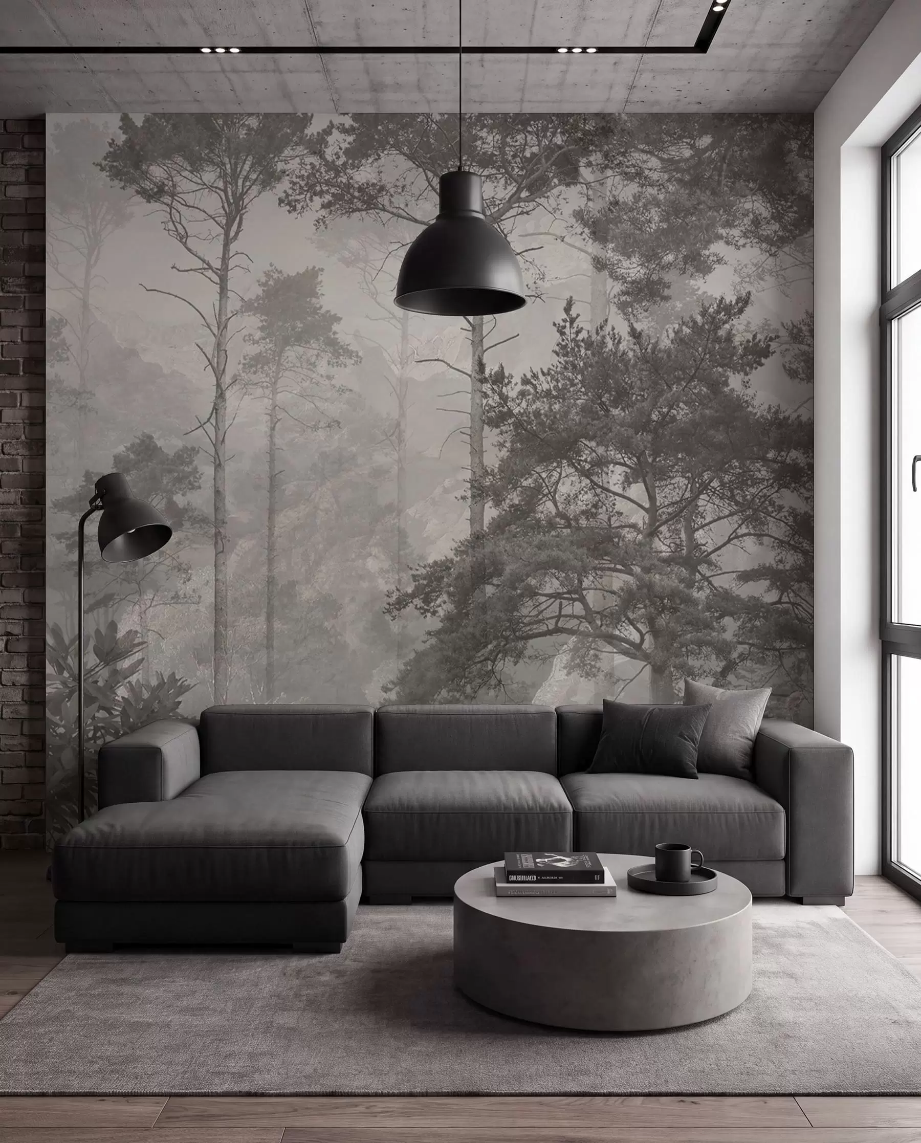 murales de pared Velo del bosque u97190