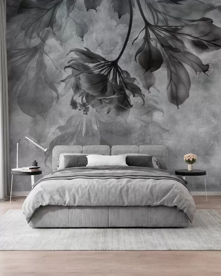 murales de pared Ramas en sombra plateada u93927v2