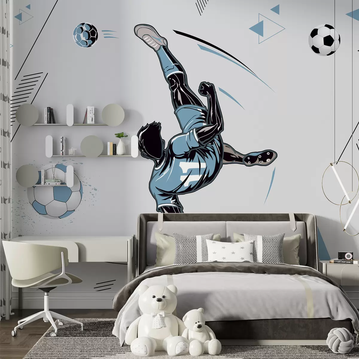 murales de pared Chilena en el aire u98736