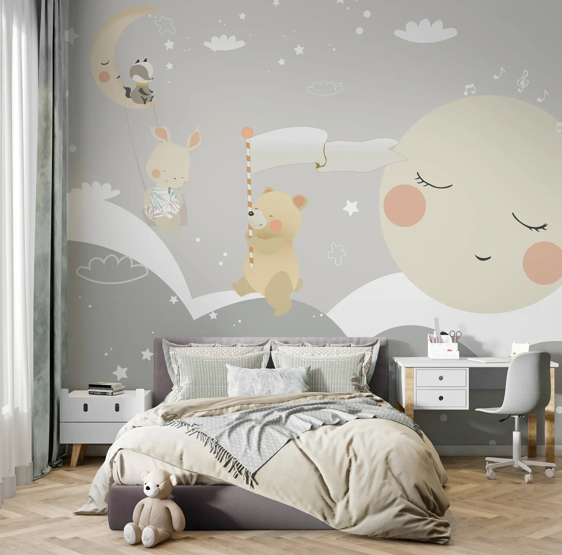 murales de pared Animales bonitos u97462