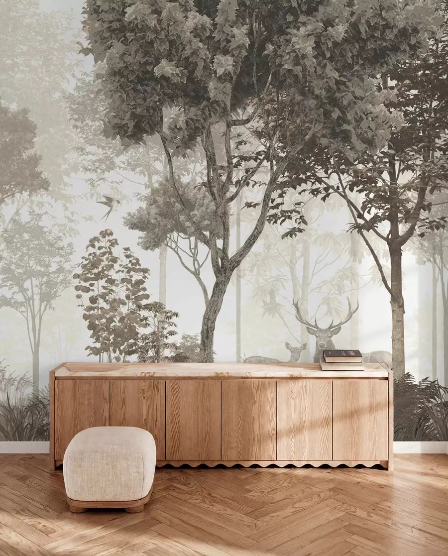 murales de pared Bosque mágico u72134d3
