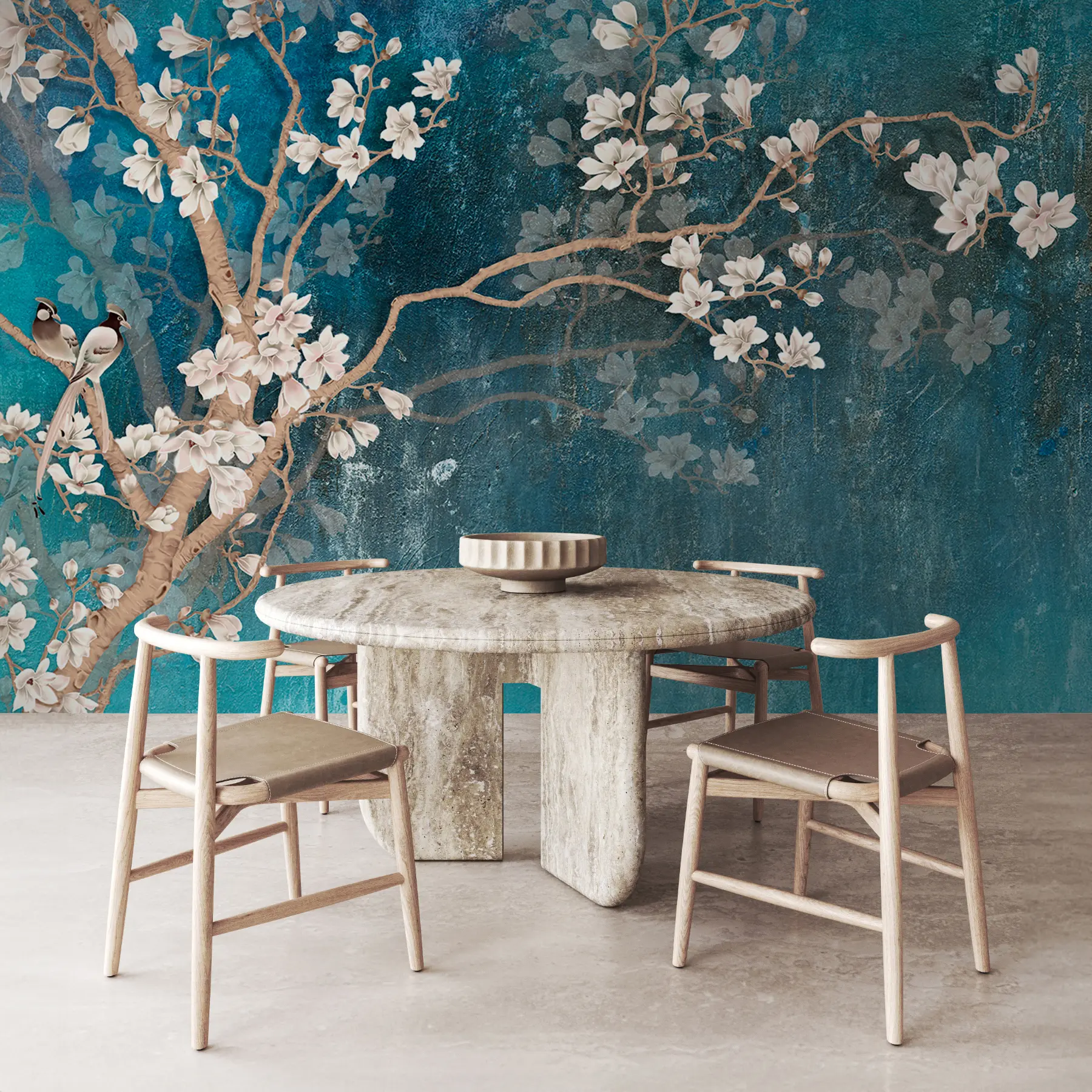 murales de pared Ramas en flor u12150d1